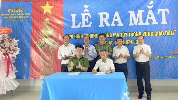 Ra mắt mô hình đầu tiên về Phòng chống ma túy trong vùng giáo dân