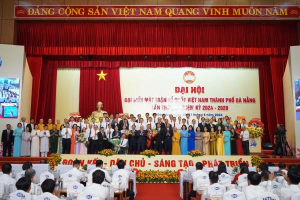 Ông Lê Văn Trung được bầu giữ chức Chủ tịch Uỷ ban Mặt trận Tổ quốc Việt Nam TP Đà Nẵng lần thứ XII, nhiệm kỳ 2024-2029