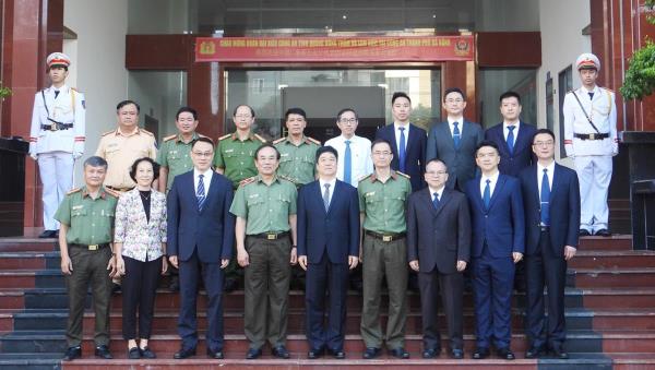 Thúc đẩy mối quan hệ giữa Công an TP Đà Nẵng và Công an tỉnh Quảng Đông (Trung Quốc)