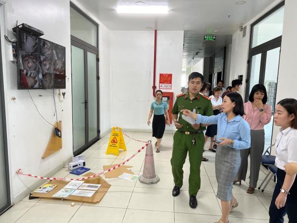 Đối tượng lạ mặt đập phá tài sản trường học trong đêm ở Đà Nẵng