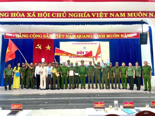 Sôi nổi Hội thi An ninh cơ sở giỏi quận Ngũ Hành Sơn năm 2024