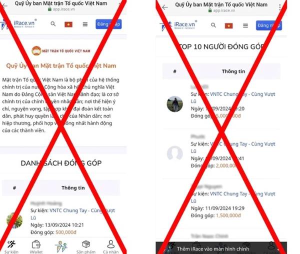Cảnh giác trước những tài khoản giả mạo Mặt trận Tổ quốc Việt Nam