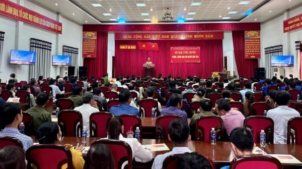 Hơn 600 đại biểu được tuyên truyền phòng, chống mua bán người