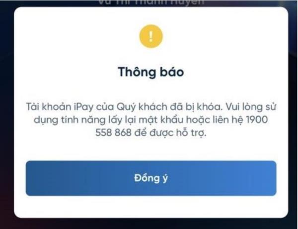 Cẩn thận mất tiền khi tài khoản ngân hàng bỗng nhiên bị khóa