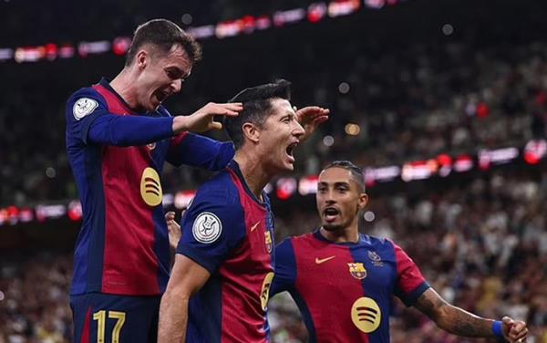 Vùi dập Real, Barca đoạt Siêu Cúp Tây Ban Nha