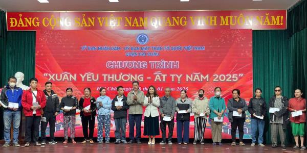 Công ty Cổ phần Cấp nước Đà Nẵng dành 1 tỷ đồng cho chương trình Xuân yêu thương 2025