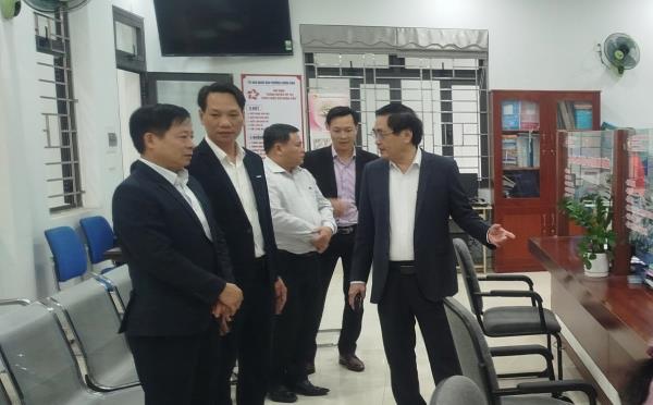 Lãnh đạo quận Thanh Khê kiểm tra hoạt động của các phường sau sáp nhập ngay từ ngày làm việc đầu năm 2025