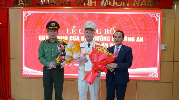 Bổ nhiệm Trung tá Nguyễn Kim Trung giữ chức Phó Giám đốc Công an TP Đà Nẵng