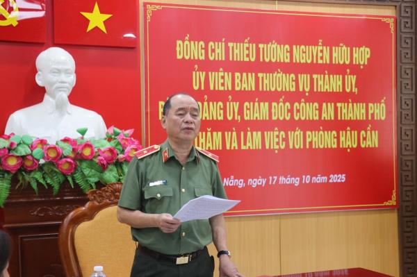 Phòng Hậu cần cần đẩy nhanh tiến độ giải ngân vốn đầu tư công