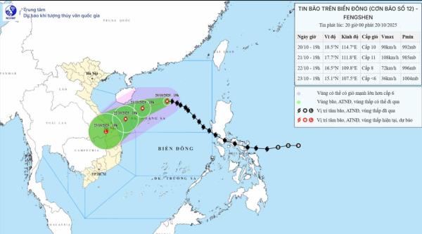 Ứng phó bão số 12 ở mức cao nhất