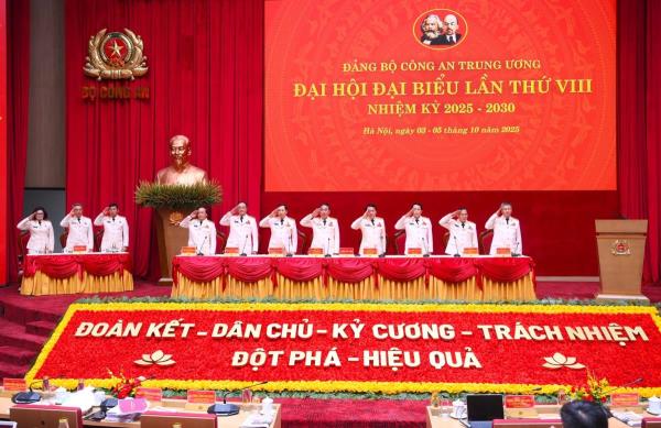 Đại hội đại biểu Đảng bộ Công an Trung ương lần thứ VIII tiến hành Phiên trù bị