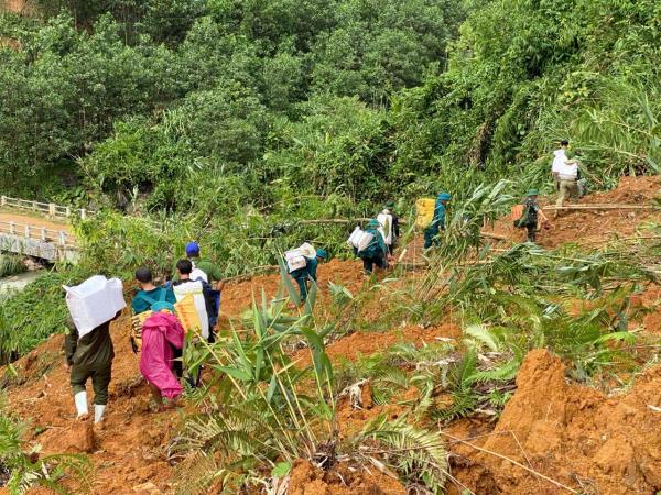 Những hình ảnh mới nhất từ Trà Leng sau những ngày mưa lũ