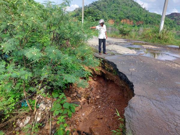 Cảnh báo quả bom nước từ hồ Hố Mảng
