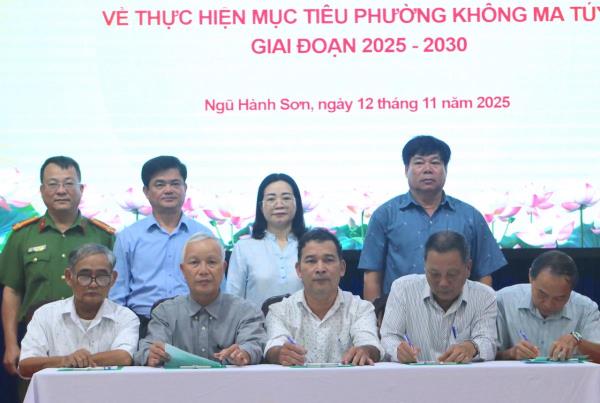 Quyết tâm xây dựng phường Ngũ Hành Sơn là phường không ma túy