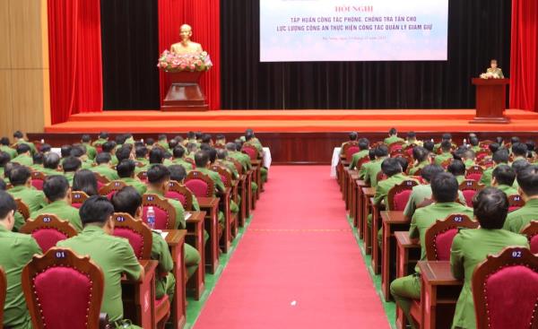 Tập huấn công tác phòng, chống tra tấn cho lực lượng Công an quản lý giam giữ