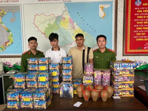 Phá đường dây mua bán khoảng 7 tấn pháo xuyên quốc gia qua không gian mạng