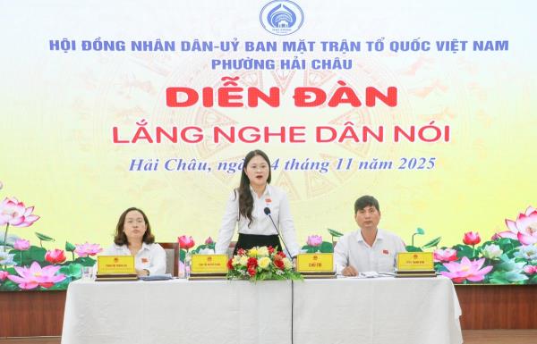 Tạo diễn đàn để lắng nghe, tiếp nhận và giải quyết kiến nghị của nhân dân