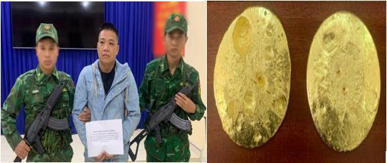 Bắt đối tượng vận chuyển trái phép gần nửa ký vàng từ Lào về Đà Nẵng