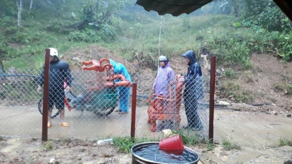 Tình hình mưa lũ, sạt lở đất tại xã Hùng Sơn diễn biến phức tạp