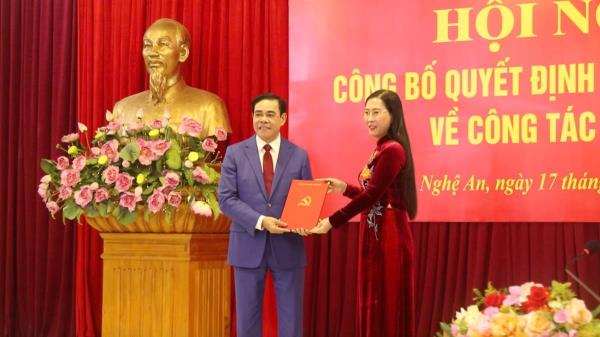 Chủ tịch UBND tỉnh Hà Tĩnh được điều động giữ chức Phó Bí thư Tỉnh ủy Nghệ An