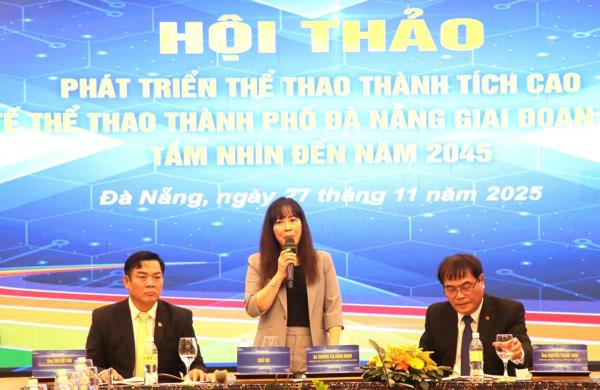 Đưa Đà Nẵng thành Trung tâm thể thao thành tích cao trọng điểm quốc gia