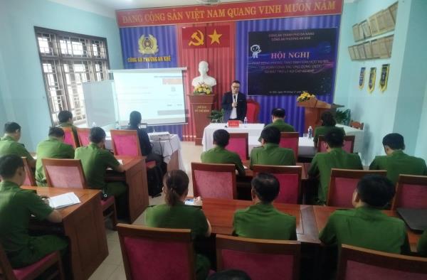 Công an phường An Khê ra mắt trợ lý ảo phục vụ chuyển đổi số