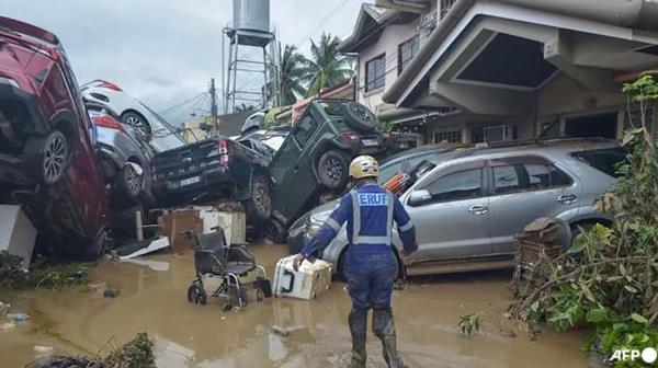 Bão Kalmaegi khiến 5 người thiệt mạng tại Philippines