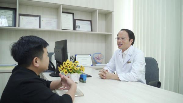 Người đàn ông bị đóng băng cơ thể dậy thì thành công ở tuổi 32 sau khi điều trị tại Vinmec