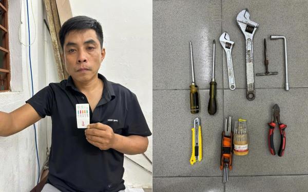 Lộ diện siêu trộm gây ra hàng chục phi vụ chiếm đoạt tài sản hơn 400 triệu đồng