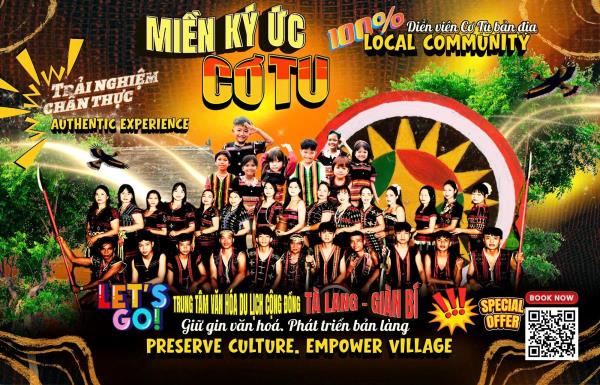 Chương trình nghệ thuật cộng đồng đặc sắc Miền ký ức Cơ Tu
