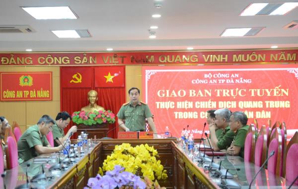 Công an thành phố Đà Nẵng đạt 87,1% chỉ tiêu được giao trong Chiến dịch Quang Trung