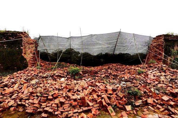 Huế chi 2,2 tỷ đồng khẩn cấp khôi phục đoạn tường Hoàng Thành Huế bị sập