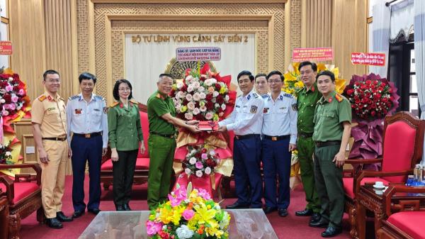 Lãnh đạo Công an TP Đà Nẵng thăm lực lượng Cảnh sát biển và Kiểm ngư