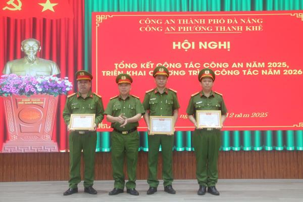 Công an phường Thanh Khê đảm bảo giữ vững ổn định tình hình an ninh trật tự tại cơ sở