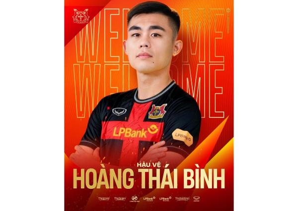 Ninh Bình FC chiêu mộ Hoàng Thái Bình từ Thanh Hóa