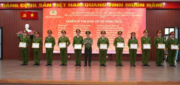 Công an phường Hải Châu hoàn thành 100% chỉ tiêu công tác năm 2025