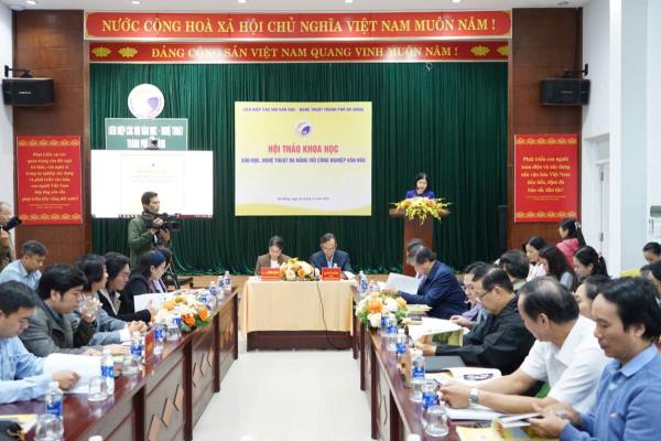 Phát huy vai trò của văn học - nghệ thuật trong phát triển công nghiệp văn hóa