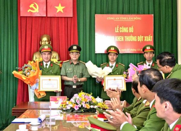 Khen thưởng lực lượng bắt nhanh đối tượng trộm tài sản của hoa hậu Mexico