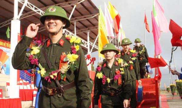 Tự hào, vững tin lên đường nhập ngũ, thực hiện nghĩa vụ tham gia Công an nhân dân