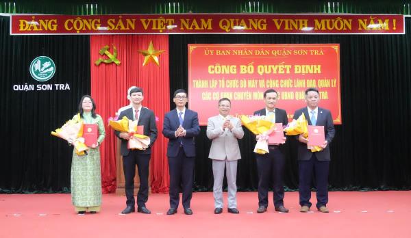 Các quận Sơn Trà, Thanh Khê triển khai các quyết định về sắp xếp, tổ chức bộ máy