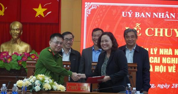 Tiếp nhận nhiệm vụ ở Công an các tỉnh, thành