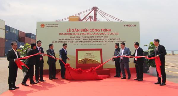 Công nhận công trình Bến cảng 5 vạn tấn thi đua chào mừng Kỷ niệm 50 năm ngày giải phóng tỉnh Quảng Nam