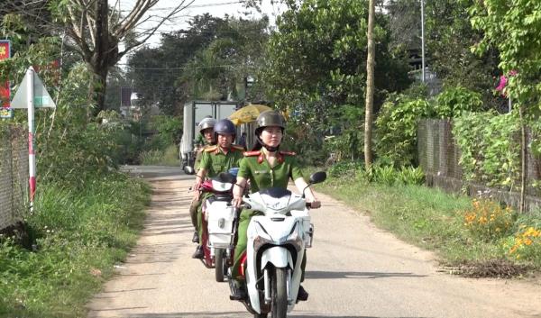 Nữ Phó trưởng Công an xã bám sát cơ sở