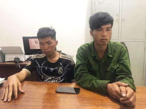 Công an xã truy nóng 2 đối tượng cướp giật tài sản