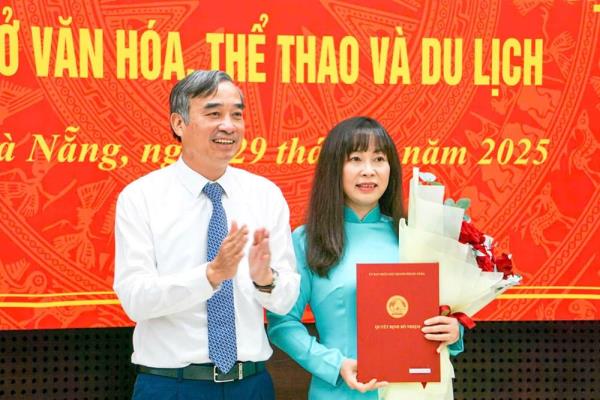 Bà Trương Thị Hồng Hạnh làm Giám đốc Sở Văn hóa, Thể thao và Du lịch TP Đà Nẵng