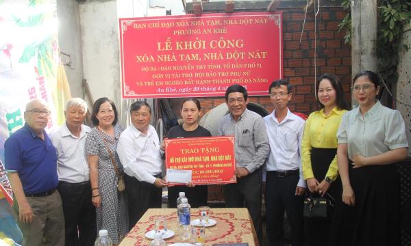 Giúp dân xóa nhà tạm, nhà dột nát