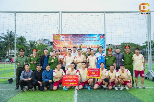 Tổ chức thành công Giải bóng đá 7 người Khu vực 3 CATP Đà Nẵng lần thứ I-2025