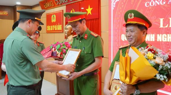 Thêm 3 cán bộ lãnh đạo cấp phòng thuộc Công an TP Đà Nẵng tự nguyện nghỉ hưu trước hạn