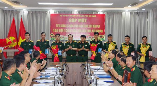 Tuyên dương lực lượng tham gia diễu binh, diễu hành thực hiện nhiệm vụ A50