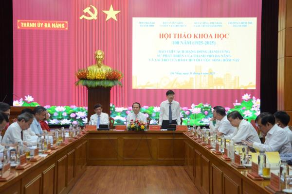 Đà Nẵng tổ chức hội thảo khoa học 100 năm báo chí cách mạng đồng hành cùng sự phát triển thành phố và báo chí với cuộc sống hôm nay